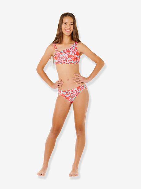 Maillot de bain 2 pièces Sunshine Squad fille framboise 2 - vertbaudet enfant 