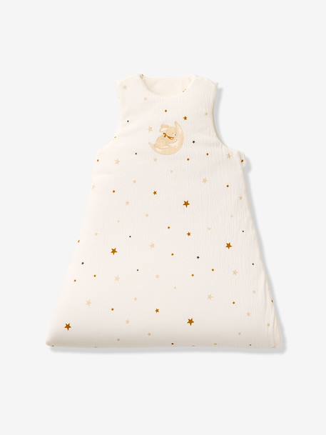 Gigoteuse jersey gauffré bébé écru 3 - vertbaudet enfant 