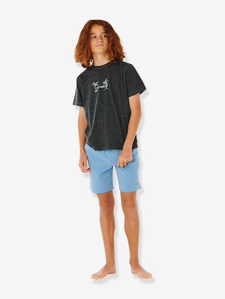 Short de bain garçon bleu grisé 1 - vertbaudet enfant 
