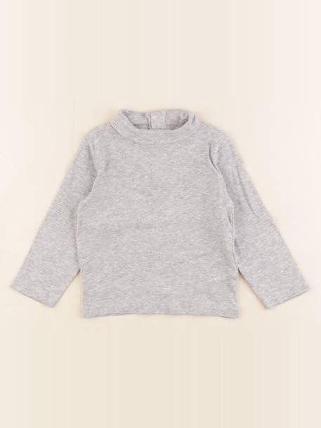 Sous-pull - 18 mois Gris 1 - vertbaudet enfant 