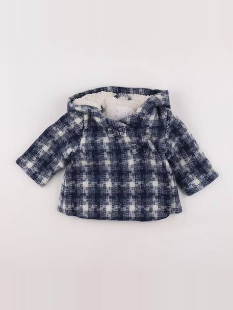 Manteau - 9 mois Bleu 1 - vertbaudet enfant 