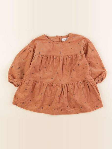 Robe - 12 mois Marron 1 - vertbaudet enfant 