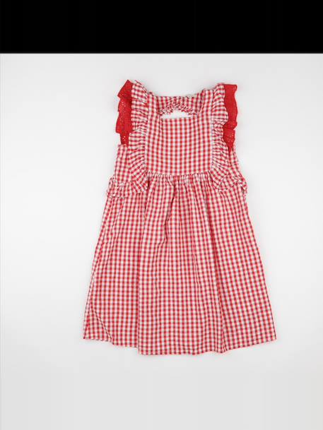 Robe - 14 ans Rouge 1 - vertbaudet enfant 