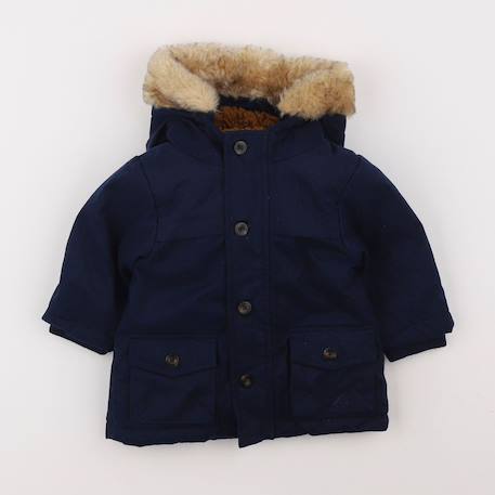 Manteau - 6 mois Bleu 1 - vertbaudet enfant 