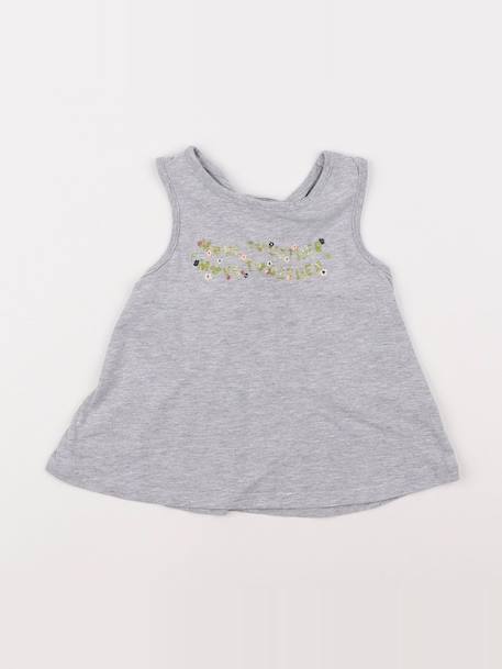 Débardeur - 2 ans Gris 1 - vertbaudet enfant 