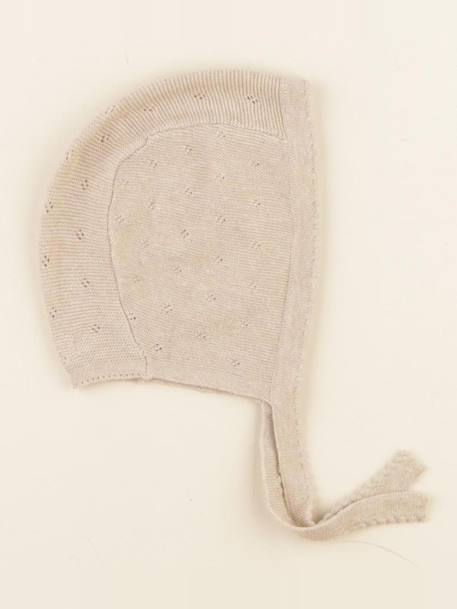 Bonnet - 6 mois Beige 1 - vertbaudet enfant 