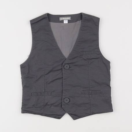 Gilet - 5 ans Gris 1 - vertbaudet enfant 