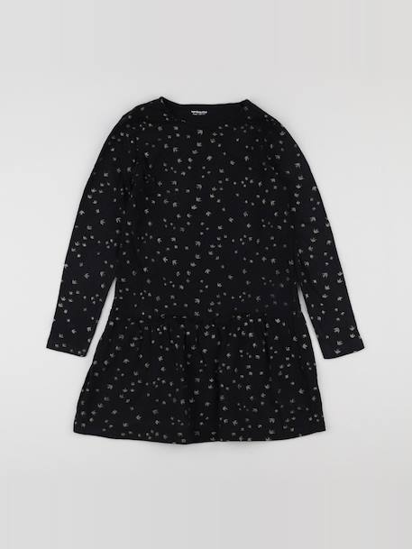 Robe - 9 ans Noir 1 - vertbaudet enfant 