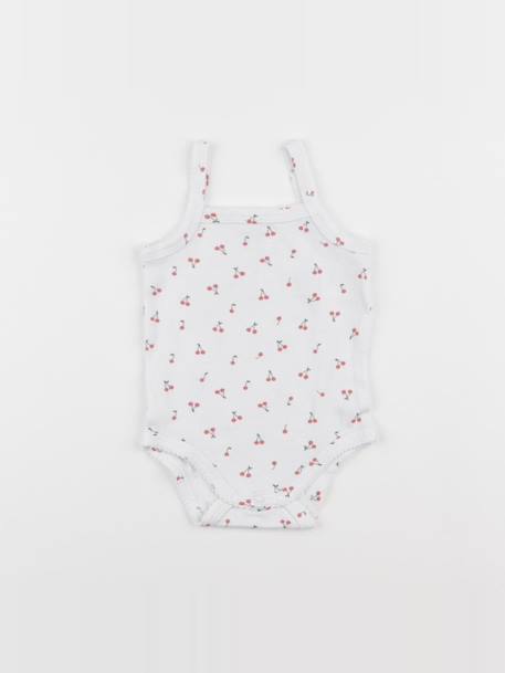 Body - 9 ans Blanc, rouge 1 - vertbaudet enfant 