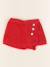Jupe short - 3 ans Rouge 1 - vertbaudet enfant 