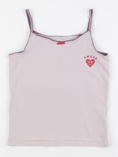 Seconde main-Fille-Maillot de corps coton - 8 ans
