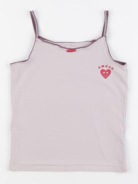 Maillot de corps coton - 8 ans Violet 1 - vertbaudet enfant 