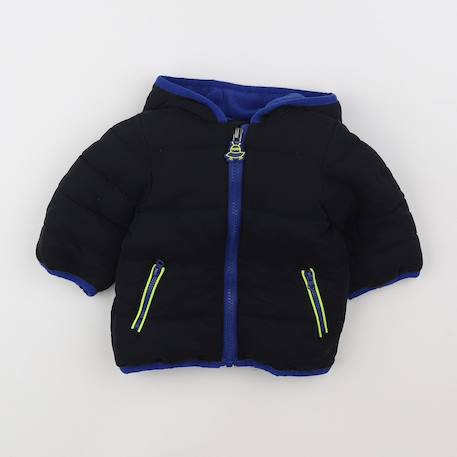 Doudoune coton - 6 mois Noir 1 - vertbaudet enfant 