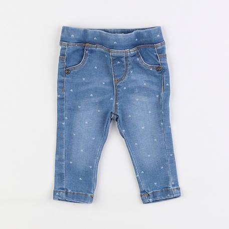 Jegging - 3 mois Bleu 1 - vertbaudet enfant 