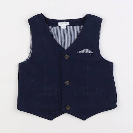Gilet - 18 mois Bleu 1 - vertbaudet enfant 