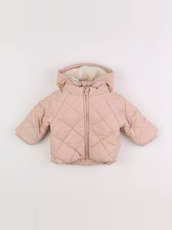 Seconde main-Fille-Doudoune avec capuche amovible - 9 mois