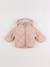 Doudoune avec capuche amovible - 9 mois Rose 1 - vertbaudet enfant 
