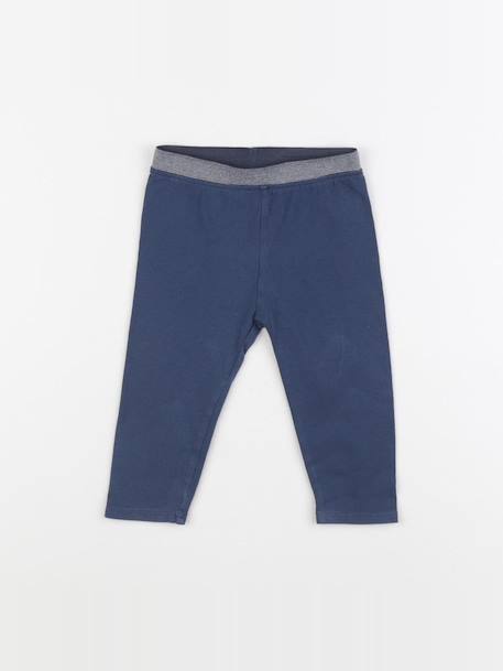 Legging - 12 mois Bleu, argent 1 - vertbaudet enfant 