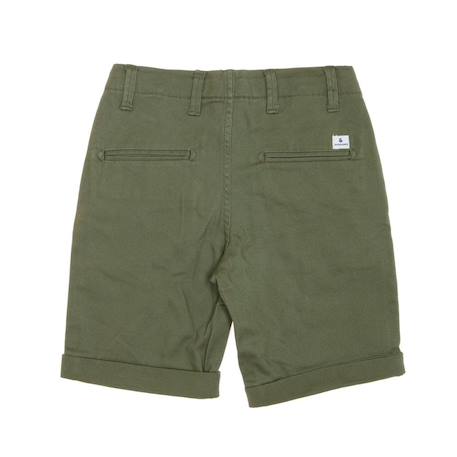 Short coupe chino Beige+Kaki+Noir 4 - vertbaudet enfant 