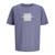 T-shirt frederiks Noir+Orange+Violet 5 - vertbaudet enfant 