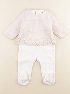 Seconde main-Fille-Pyjama, surpyjama, dors-bien-Pyjama velours - 6 mois