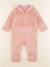 Pyjama velours - 12 mois Rose 1 - vertbaudet enfant 