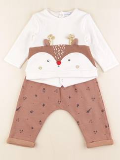 Seconde main-Fille-Ensemble - 12 mois
