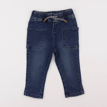 Jegging - 9 mois Bleu 1 - vertbaudet enfant 