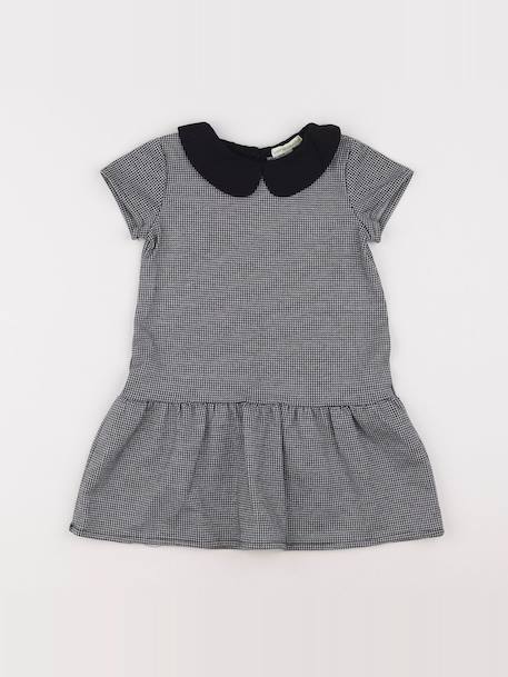 Robe - 3 ans Blanc, noir 1 - vertbaudet enfant 