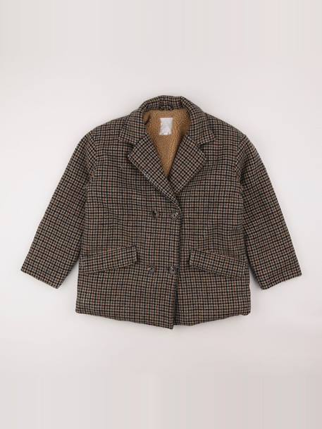 Manteau - 14 ans Marron 1 - vertbaudet enfant 