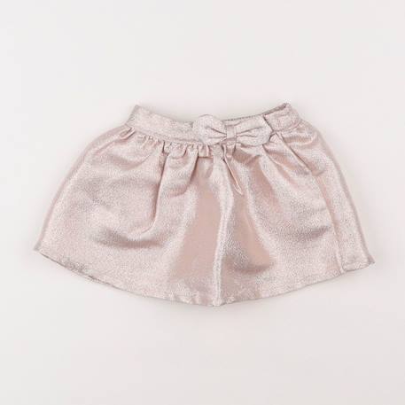 Jupe - 12 mois Rose, argent 1 - vertbaudet enfant 