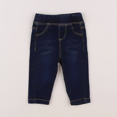Jegging - 3 mois Bleu 1 - vertbaudet enfant 