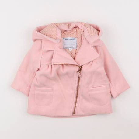 Manteau - 6 mois Rose 1 - vertbaudet enfant 