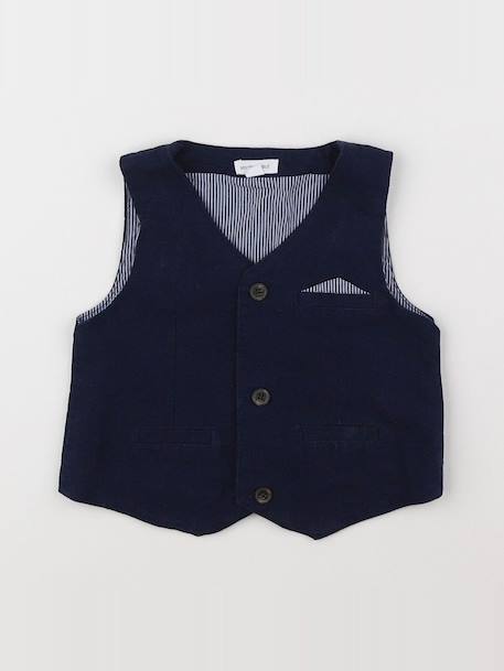 Gilet - 12 mois Bleu 1 - vertbaudet enfant 