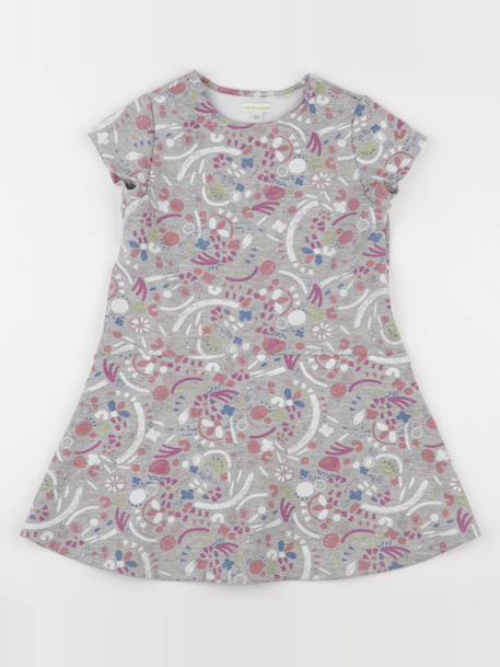Robe - 8 ans Multicolore 1 - vertbaudet enfant 
