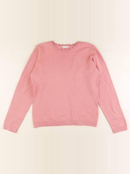 Pull - 12 ans Rose, or 1 - vertbaudet enfant 