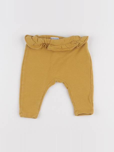 Jogging - 6 mois Jaune 1 - vertbaudet enfant 