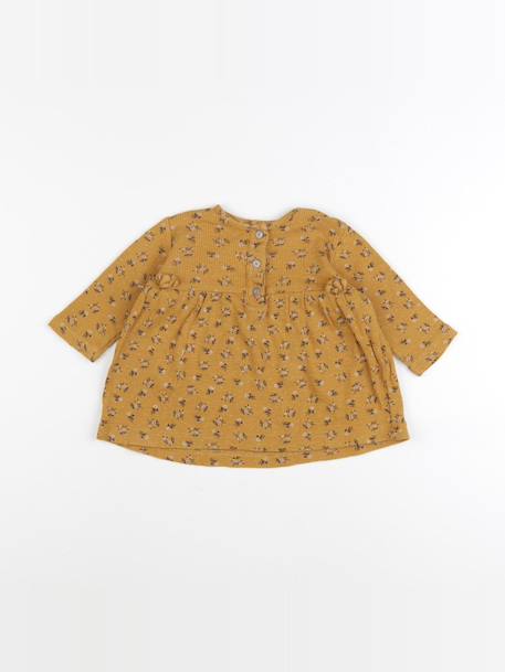Robe - 6 mois Jaune 1 - vertbaudet enfant 