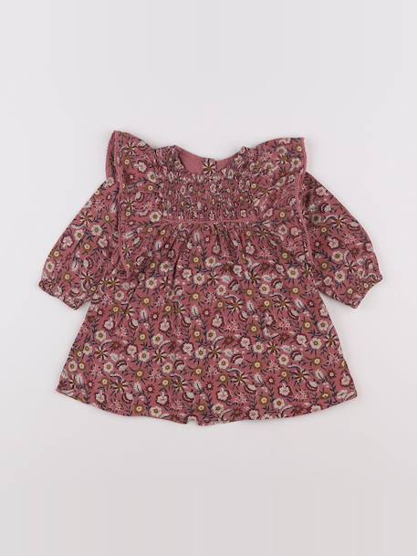 Robe - 6 mois Rose 1 - vertbaudet enfant 