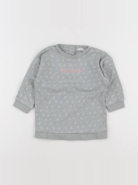 Robe - 24 mois Gris, vert 1 - vertbaudet enfant 