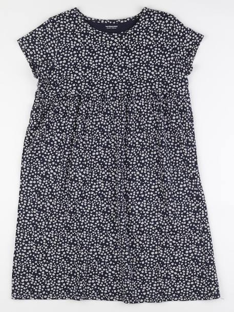 Robe - 12 ans Blanc, bleu 1 - vertbaudet enfant 