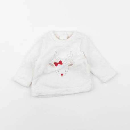 Polaire - 6 mois Blanc 1 - vertbaudet enfant 