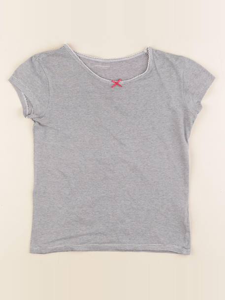 Maillot de corps - 10 ans Blanc, bleu 1 - vertbaudet enfant 