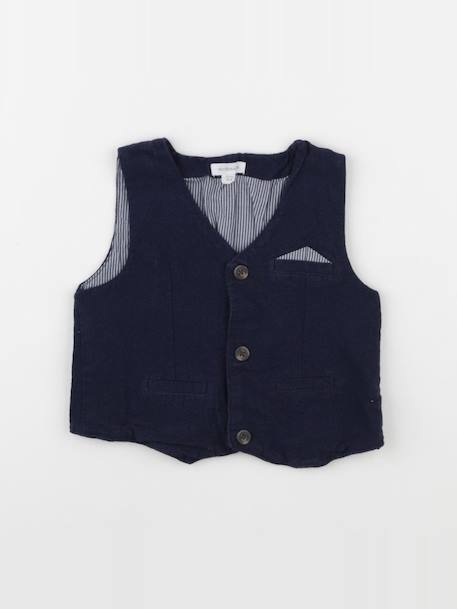 Gilet - 18 mois Bleu 1 - vertbaudet enfant 
