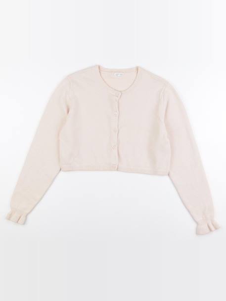 Gilet - 14 ans Rose 1 - vertbaudet enfant 
