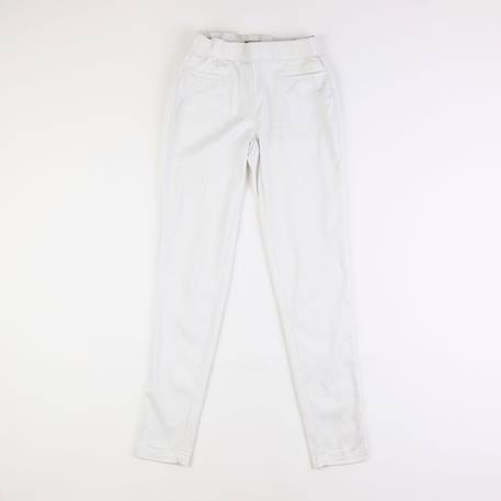 Jegging - 12 ans Blanc 1 - vertbaudet enfant 