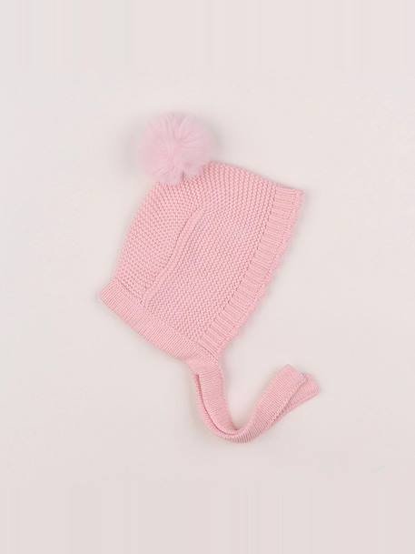 Bonnet - 3/6 mois Rose 1 - vertbaudet enfant 