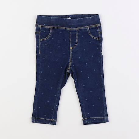 Jegging - 6 mois Bleu 1 - vertbaudet enfant 