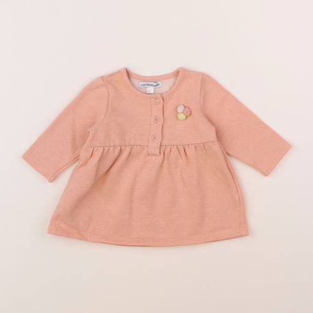 Robe - 3 mois Rose 1 - vertbaudet enfant 