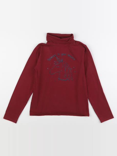 Sous-pull - 10 ans Rouge 1 - vertbaudet enfant 